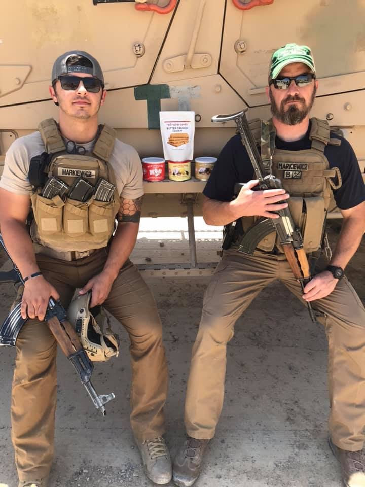 Red Rocker Candy Makes it to Afghanistan